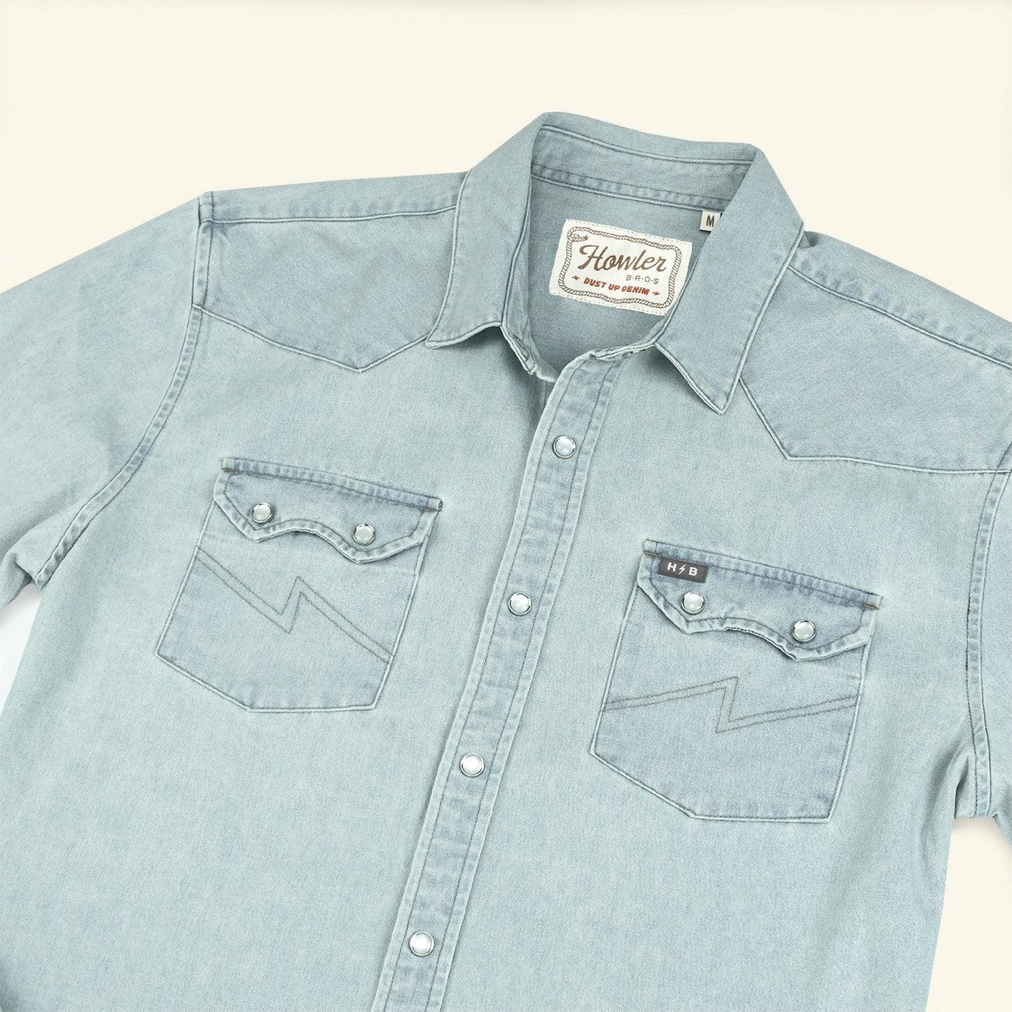 HB Dust-Up Denim Snapshirt