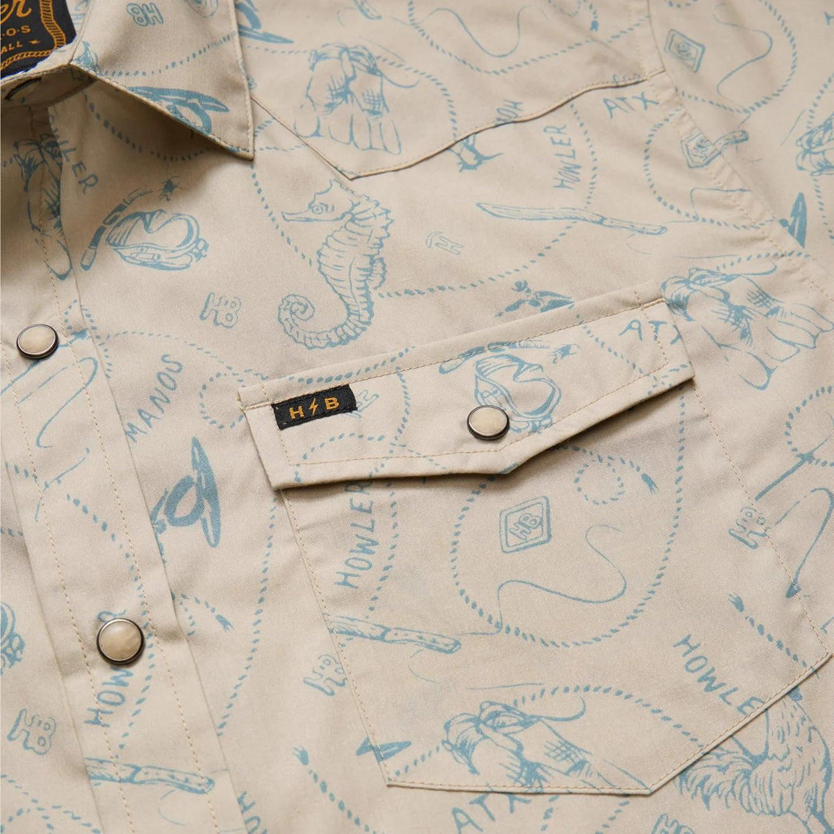 HB H Bar B Snapshirt