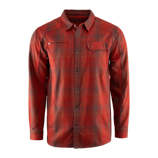 Grundens M Dispatch Flannel Shirt
