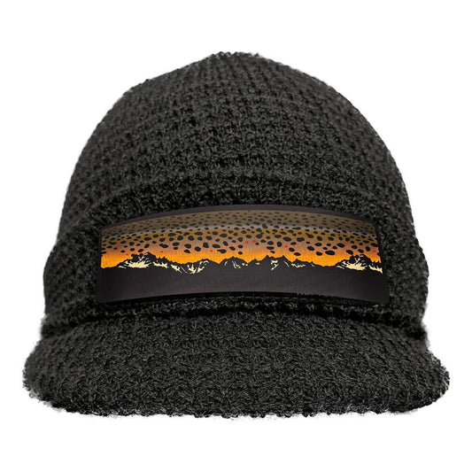 Rep Brown Trout Mtns Knit Hat